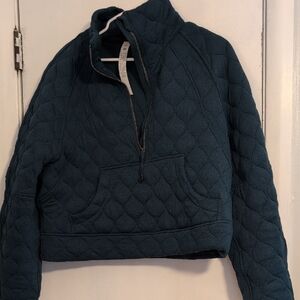 lululemon athletica Dark Teal Quilted Puffer Jacket